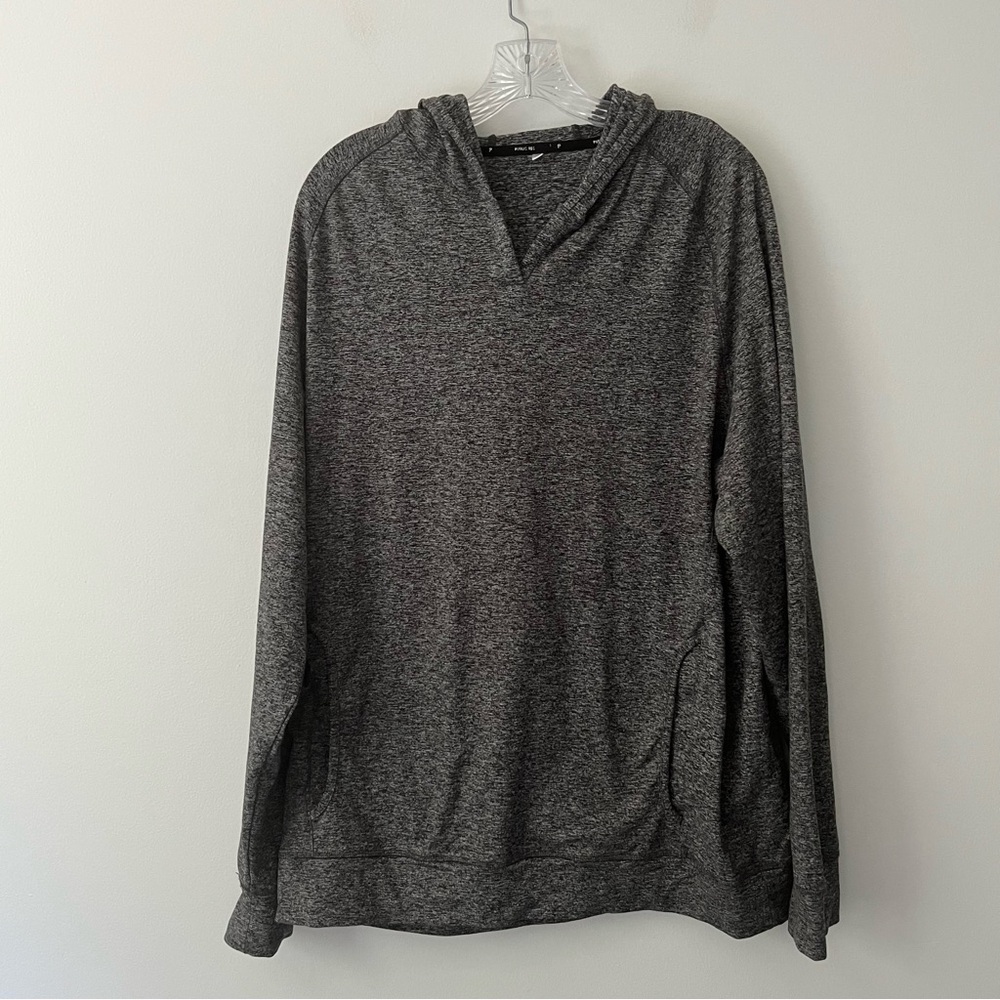 Public Rec Gray Heather Pullover Hoodie XL